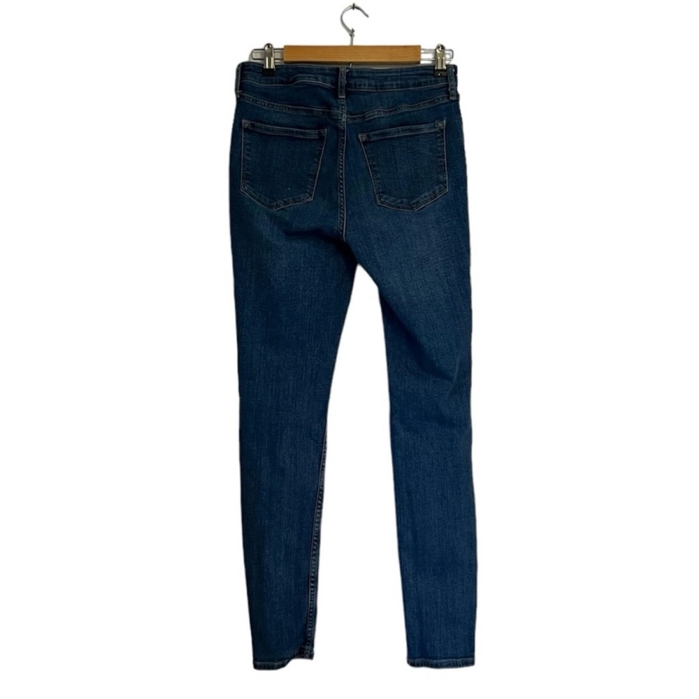 Old Navy High Rise Rockstar Super Skinny Denim Jeans Size 8 Long